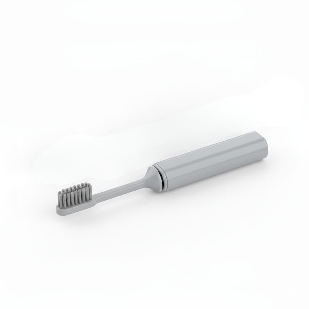Travel Folding Toothbrush | Compact Portable Toothbrush for Travel, Office, Camping & Outdoor Use | Foldable Design with Soft Bristles | Hygiene Dental Care Tool