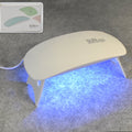 Uv Led Lamp Nail Dryer Mini Portable Nail Lamp Professional  (1 Pc)