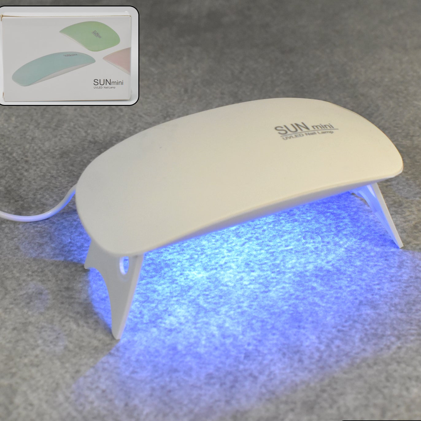 Uv Led Lamp Nail Dryer Mini Portable Nail Lamp Professional  (1 Pc)