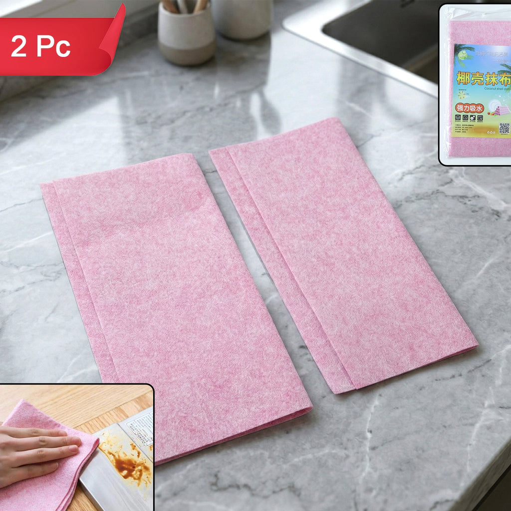 Super Absorbent Cleaning Cloth (2 Pc)