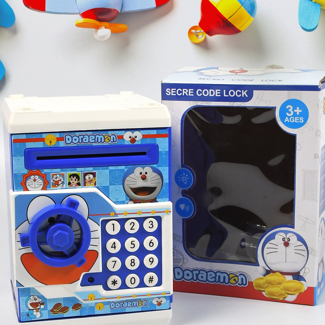 4508 Money Safe Atm Kids Piggy Savings Bank With Electronic Lock Piggy Bank Atm With Password Cartoon Piggy Bank For Kids
