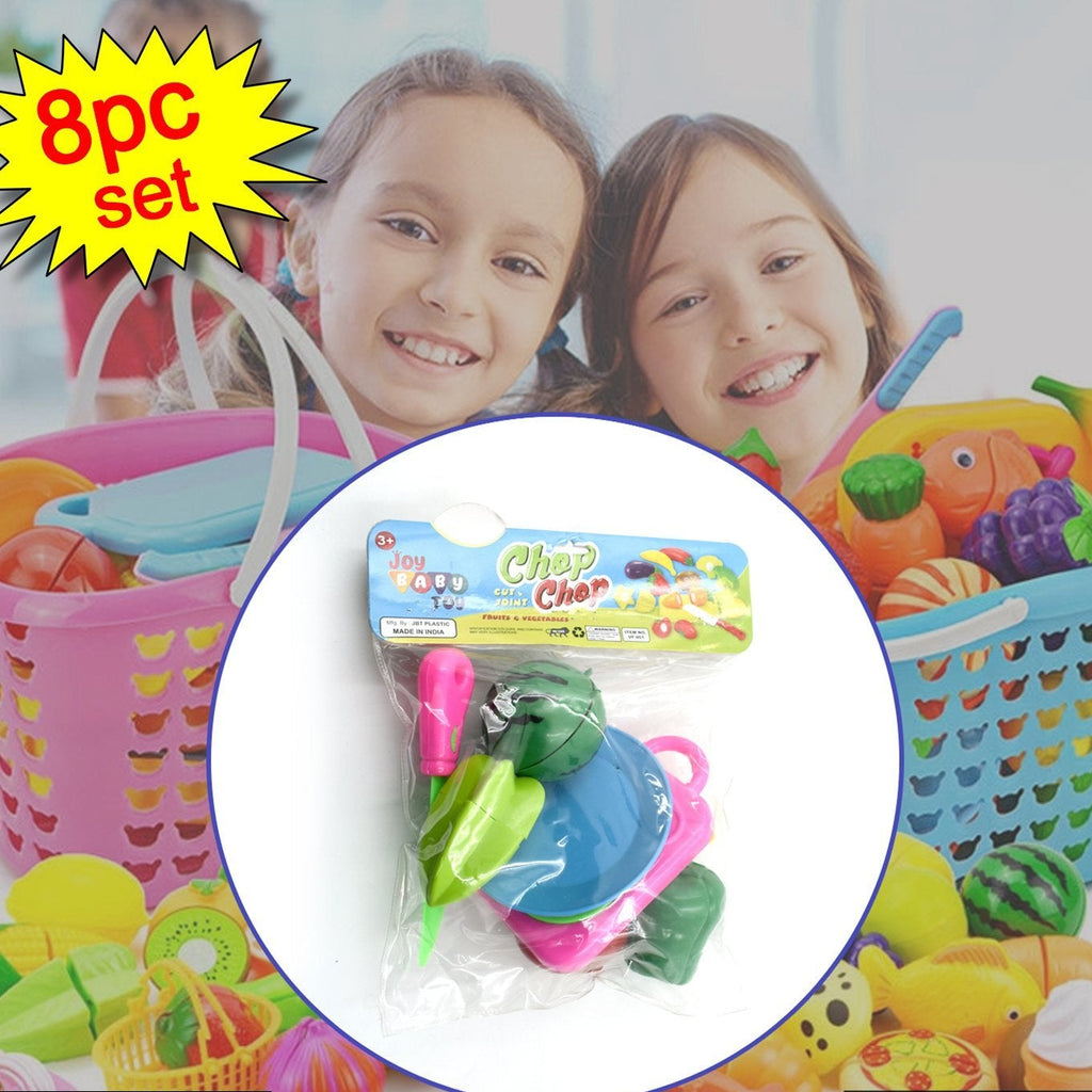 8037 Plastic Fruits N Veggies Exclusive Collection Of Realistic Sliceable Fruits