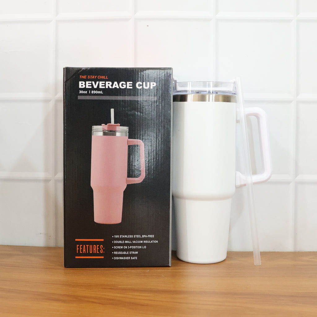 Premium Stainless Steel Vacuum Insulated Travel Mug  (890ml  1 Pc)