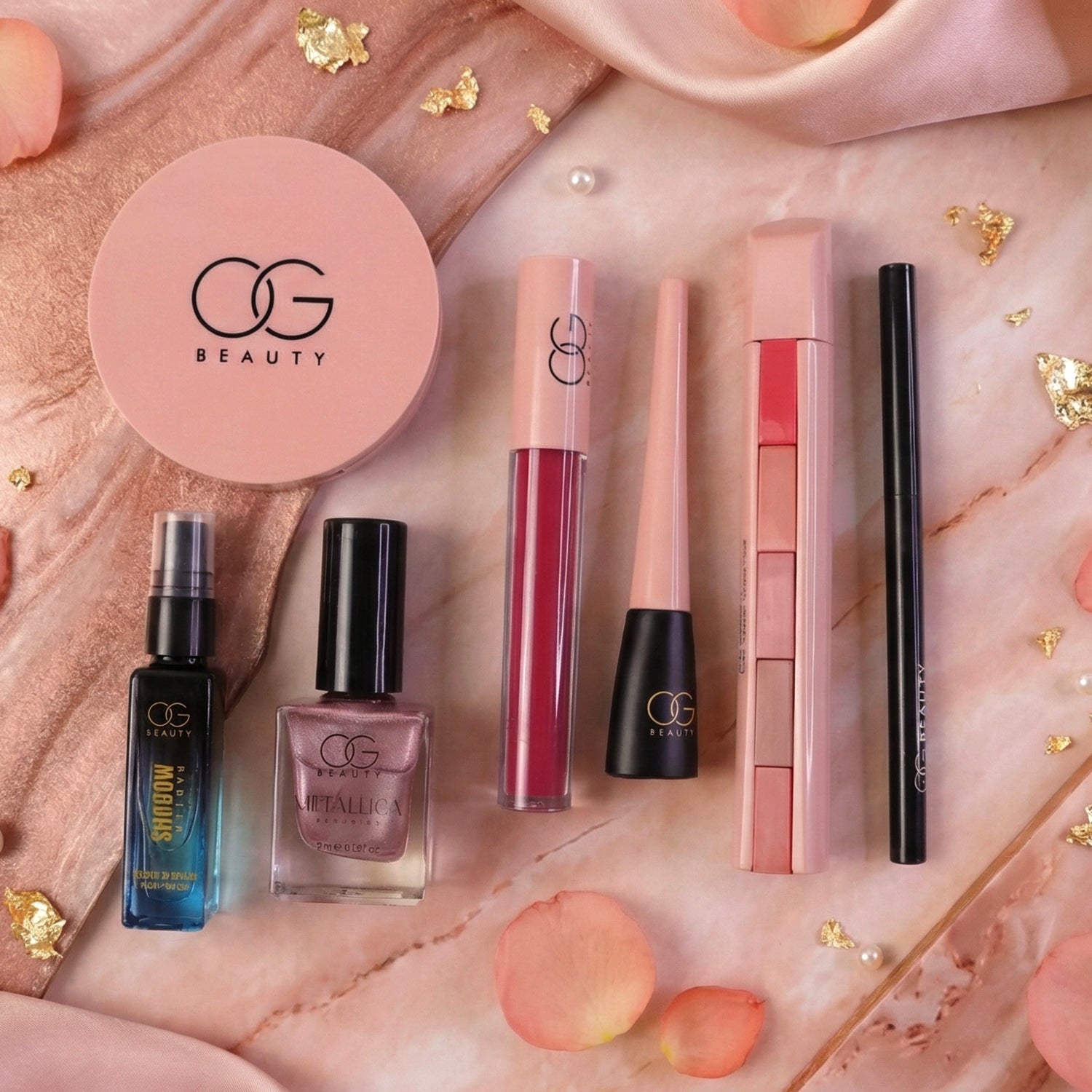 7 In 1 Og Beauty Complete Makeup Combo Kit (1 Set)