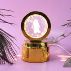 Radhe Krishna Crystal Ball Night Light  1 Pc