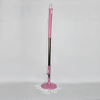 0842 Home Cleaning - Stainless Steel 360 Degree Rotating Pole Microfiber Mop Rod Stick