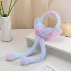 Soft Plush Winter Earmuffs For Kids (1 Pc)