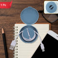 Compact Plastic Cable Organizer Case (1 Pc)