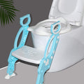 8492 2 In 1 Potty Training Toilet Seat With Step Stool Ladder For Boy And Girl Baby Toddler Kid Childrens Toilet Training Seat Chair With Soft Padded Seat And Sturdy Non-slip Wide Step Make Potty Easier For Your Kids (Multi-color)