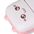 8838 Pocket Mini Printer Mobile Phone Bluetooth Connection Wireless Mini Thermal Printer With Android Or Ios App For Pictures Portable Smart Printercontains 1 Rolls Thermal Paper With Fast Paper Output For Photo Image