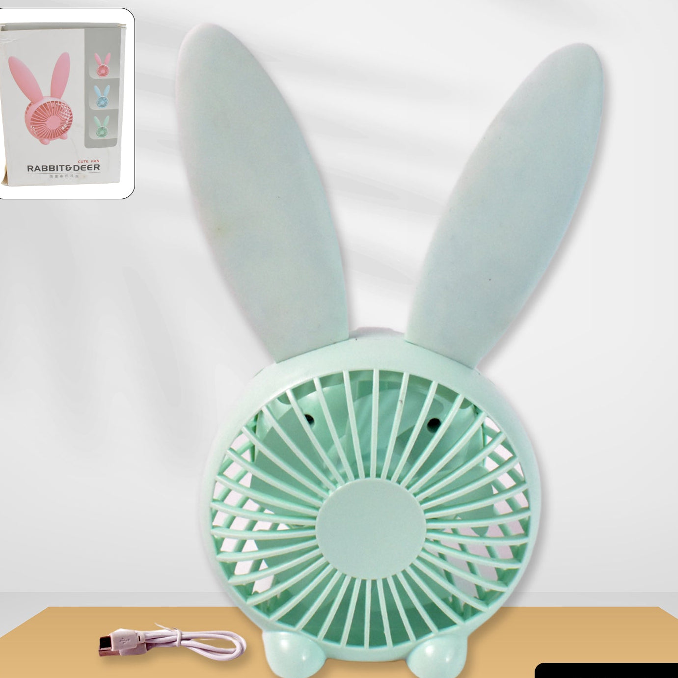 Usb Desk Fan (1 Pc  Plastic)