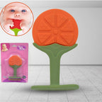 4490 Silicone Fruit Shape Teether Toy Food Grade Silicon Teether Use For Baby  Toddlers  Infants  Children