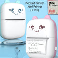 8838 Pocket Mini Printer Mobile Phone Bluetooth Connection Wireless Mini Thermal Printer With Android Or Ios App For Pictures Portable Smart Printercontains 1 Rolls Thermal Paper With Fast Paper Output For Photo Image