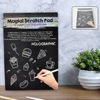 Magical Scratch Art Book For Gifts Girls  Boys (40 Sheet)