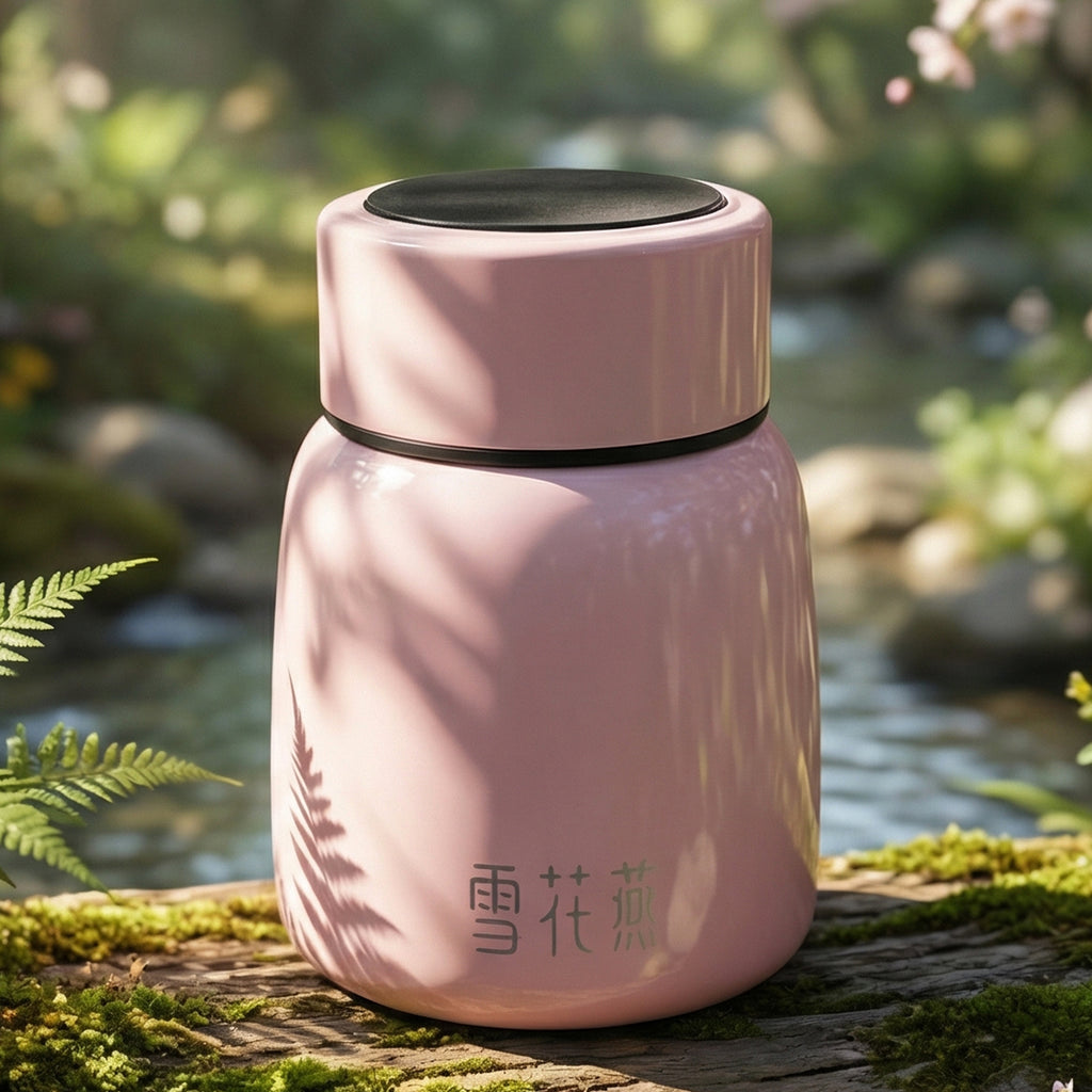 Premium Stainless Steel Insulated Temperature Display Bottle (300 Ml Approx)