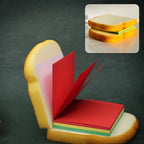 8072 Sandwich Shaped Notepad  Sticky Notes  Memo Pads Unique Mini Notes (Multicolor)