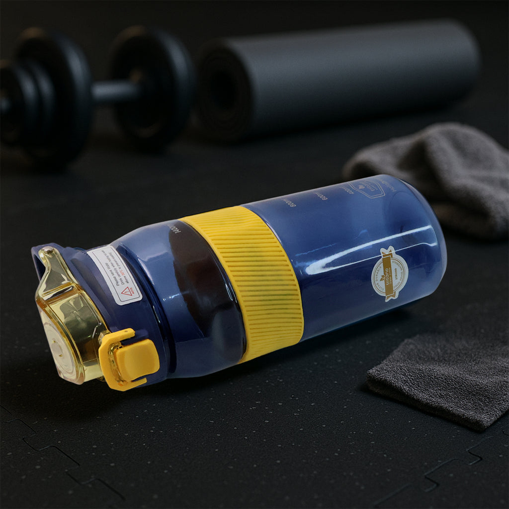 Sports Water Bottle With Flip Lock Lid 1400ml - (1 Pc)