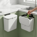 Portable Plastic Kitchen Dustbin Trash Bin (1 Pc 25x22 Cm)