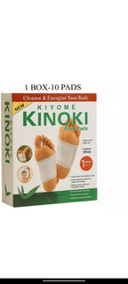 Kinoki Detox Foot Patches – Natural Bamboo Vinegar Foot Pads for Relaxation & Body Cleansing