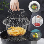 Foldable Strainer Chef Basket