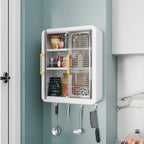 Large Wall-mounted Kitchen Storage Cabinet Set