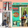 Magic Mesh Hands-free Screen Door Instant Opening (1 Set)