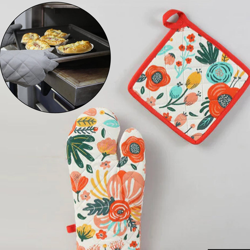 2770 Professional Cotton Oven Mitt Gloves