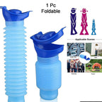 Urinal Foldable Portable Wee Bottle (750 Ml  1 Pc)