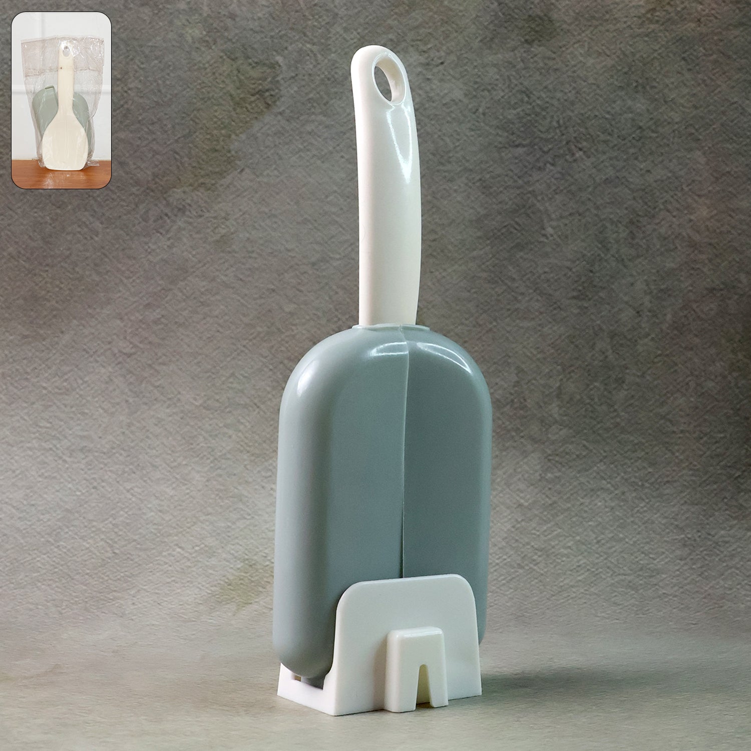 Automatic Open  Close Kitchen Rice Spoon Holder With Dust Cover